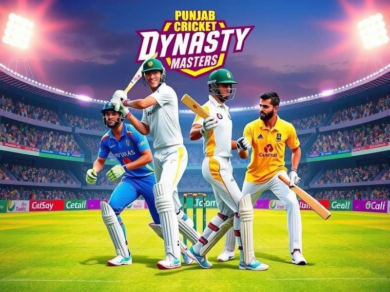 Punjab Cricket Dynasty Masters Gameplay